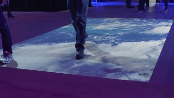 Floor Projection Mapping on the Floor