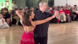 Aaron and Vanessa “Bah Humbug” - NRG Ballroom Xmas Showcase 2021