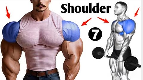 "Top 7 Shoulder Exercises to Build 3D Delts | Ashton Hall Inspired Routine" #shoulderworkout