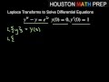 Using Laplace Transforms to Solve Differential Equations