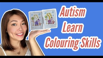 AUTISM TIPS 106: 4 SIMPLE TIPS TO TEACH COLOURING TO CHILDREN WITH AUTISM.