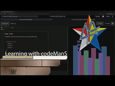 Learn CSS | FreeCodeCamp Learn CSS Variables by Building a City Skyline - Step 44