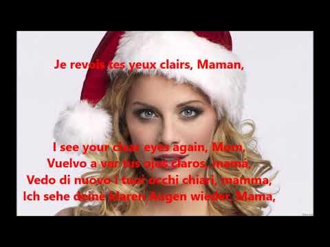 White Christmas (Noël Blanc) - 15min of christmas songs for kids with  lyrics to learn French ! 