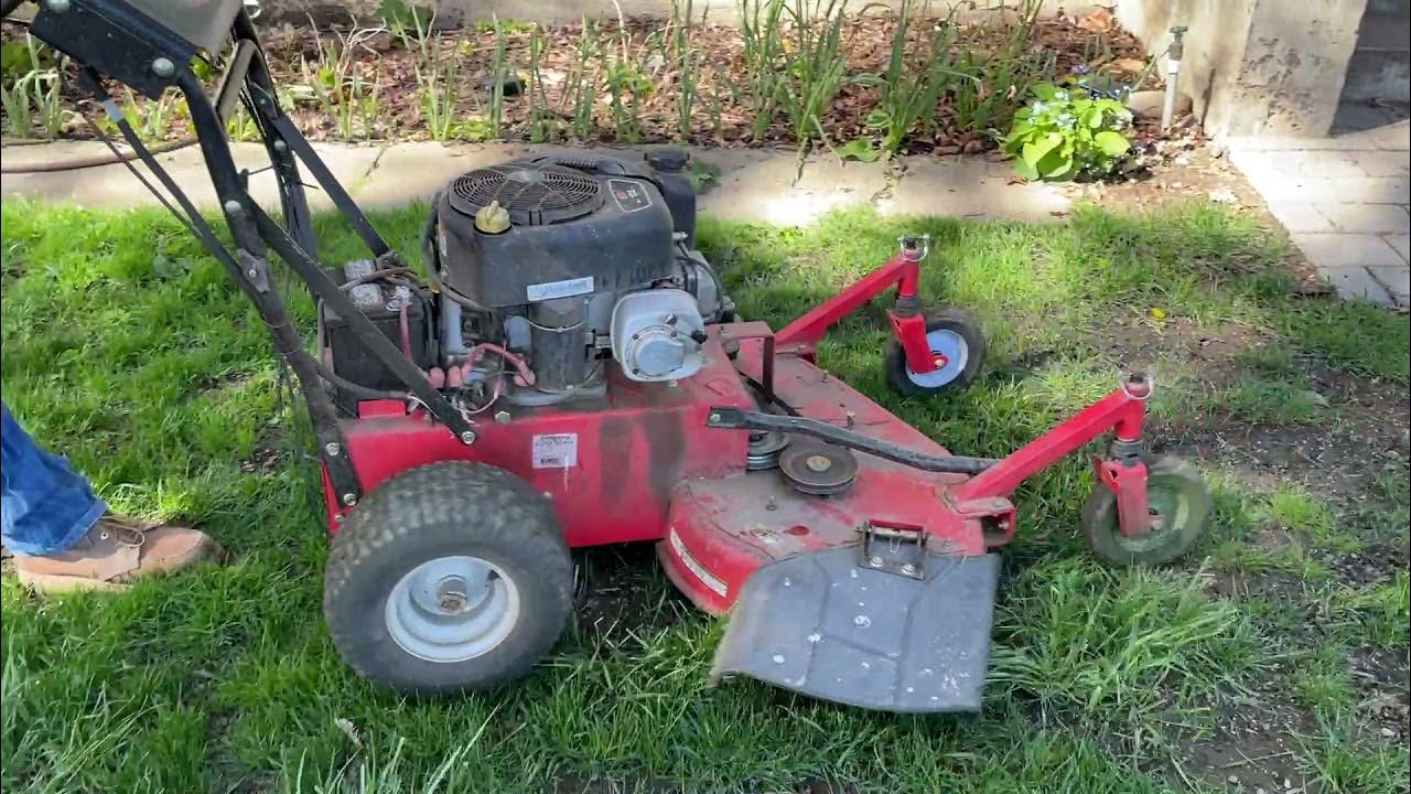 Gravely WAW1034 YouTube