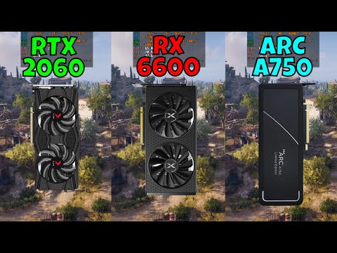 RTX 2060 vs RX 6600 vs ARC A750 (In 10 Games) in 2023