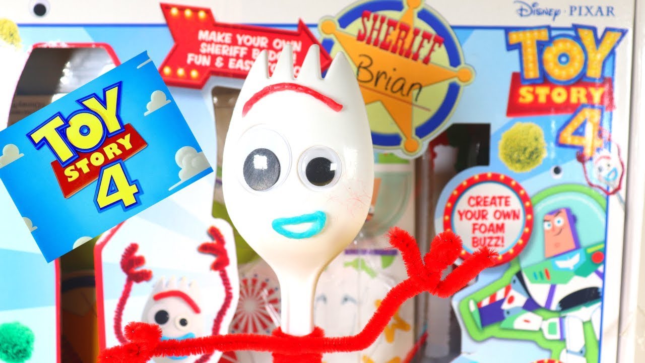 How To Make Your Own Forky from Toy Story 4 • High Energy Mommy