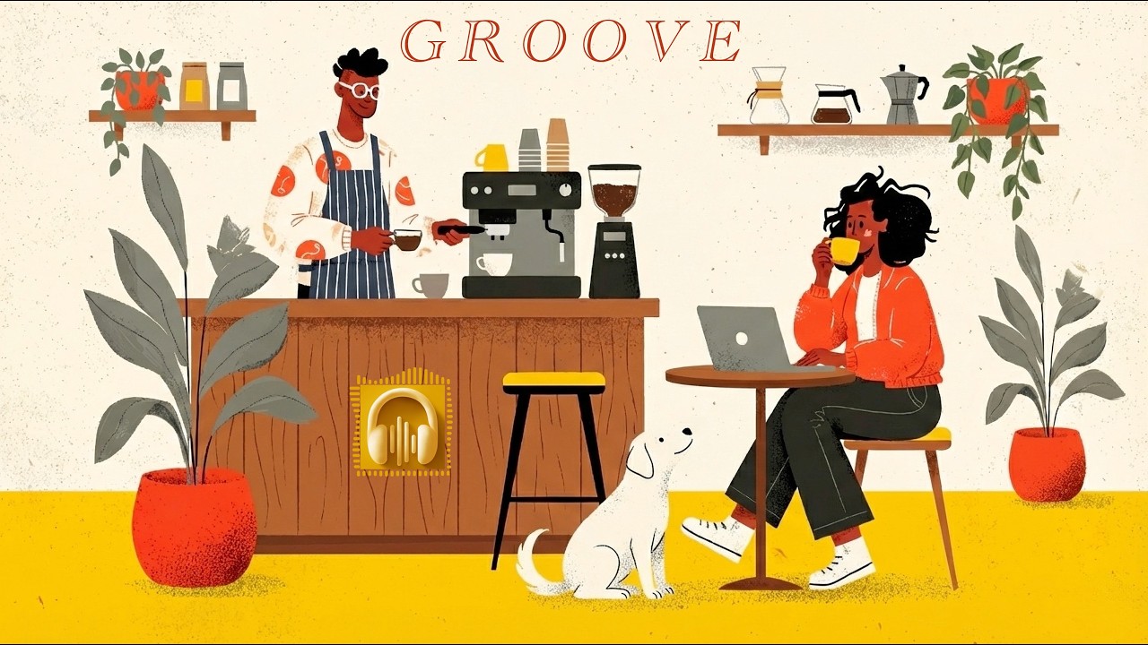 GROOVE POP | Атмосфера кафе и расслабляющие ритмы | Работа, учеба, отдых 🎧 Vol.4