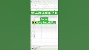 VLOOKUP Formula Made Simple | Excel Lookup Trick #VLOOKUP #ExcelTips #ExcelFormula #ExcelTutorial