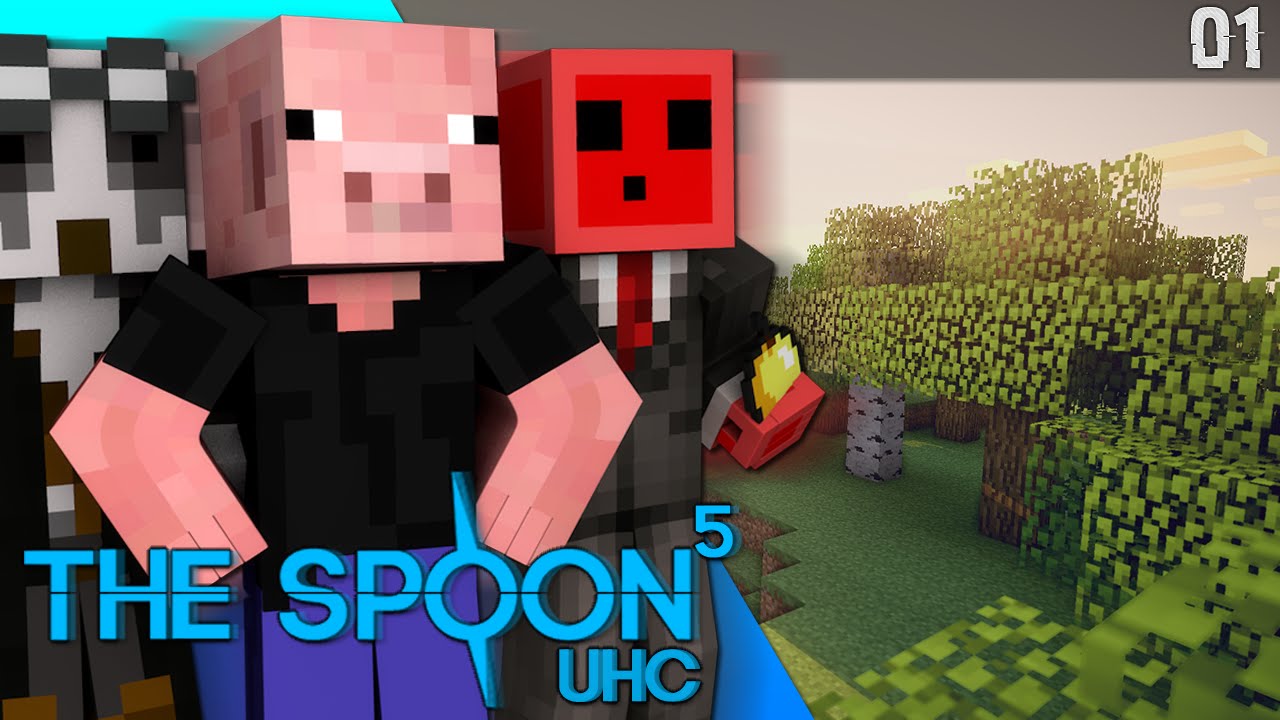 Minecraft Spoon UHC Season 5: #1 - AVERAGE START
