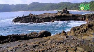 Kawah Gunung Api Di Pantai Wedi Ombo Gunungkidul