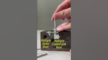 Mutilgrip dome head rivet 🆚Mutilgrip countersunk head rivet#kseetrivet #Mutilgriprivet #Steelrivet
