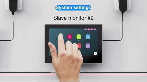 TMEZON 2 Wire intercom system MZ-IP-V726TW+MZ-VDP-KE204+MZ-VDP-NE206