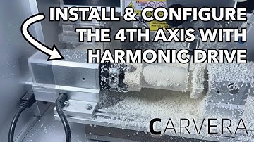 4th Axis with Harmonic Drive Installation and Configuration on the Carvera Desktop CNC