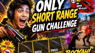 Only short range gun challenge #free fire #gaming #ijgaming