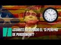 El 'sí pero no' de Puigdemont