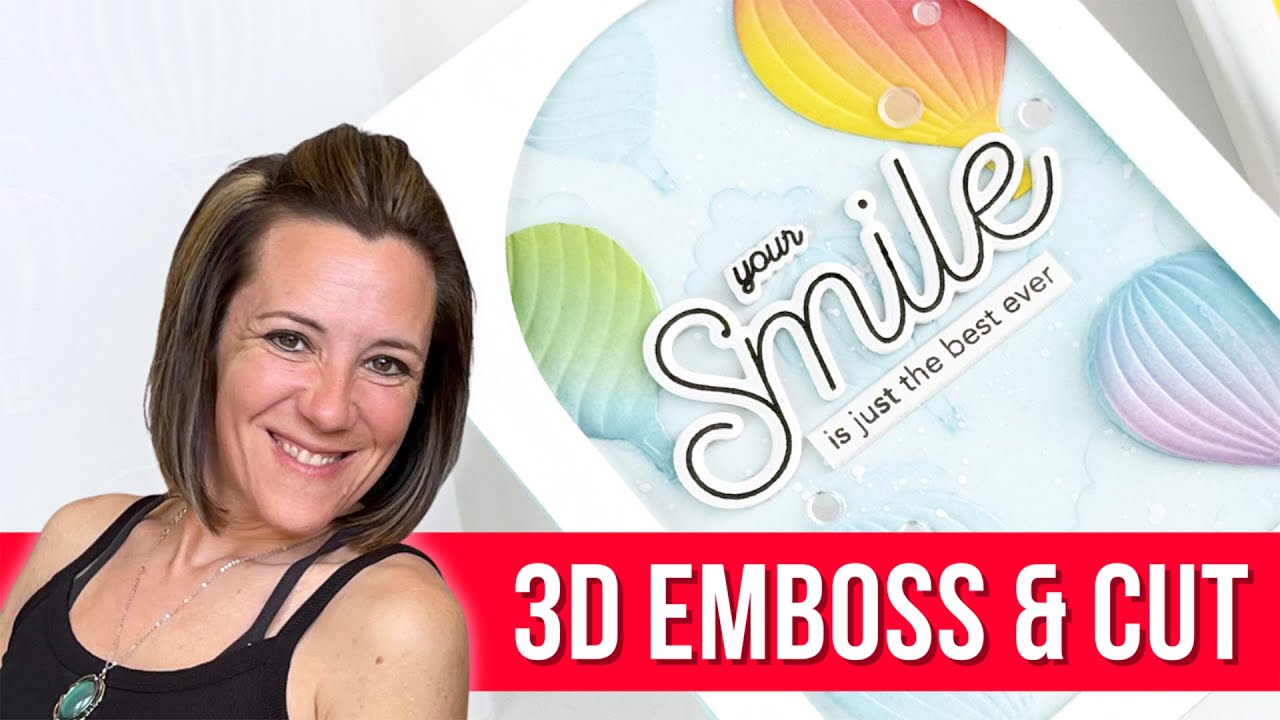 3D Embossing Folder + Die | Simon Says Stamp Friend Like You - YouTube