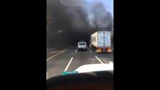 Fatal Dump Truck Accident on Turnpike (RAW VIDEO)