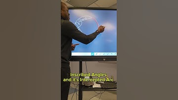 Inscribed Angles vs Intercepted arcs #maths #geometry #satmathhacks #education #science #florida