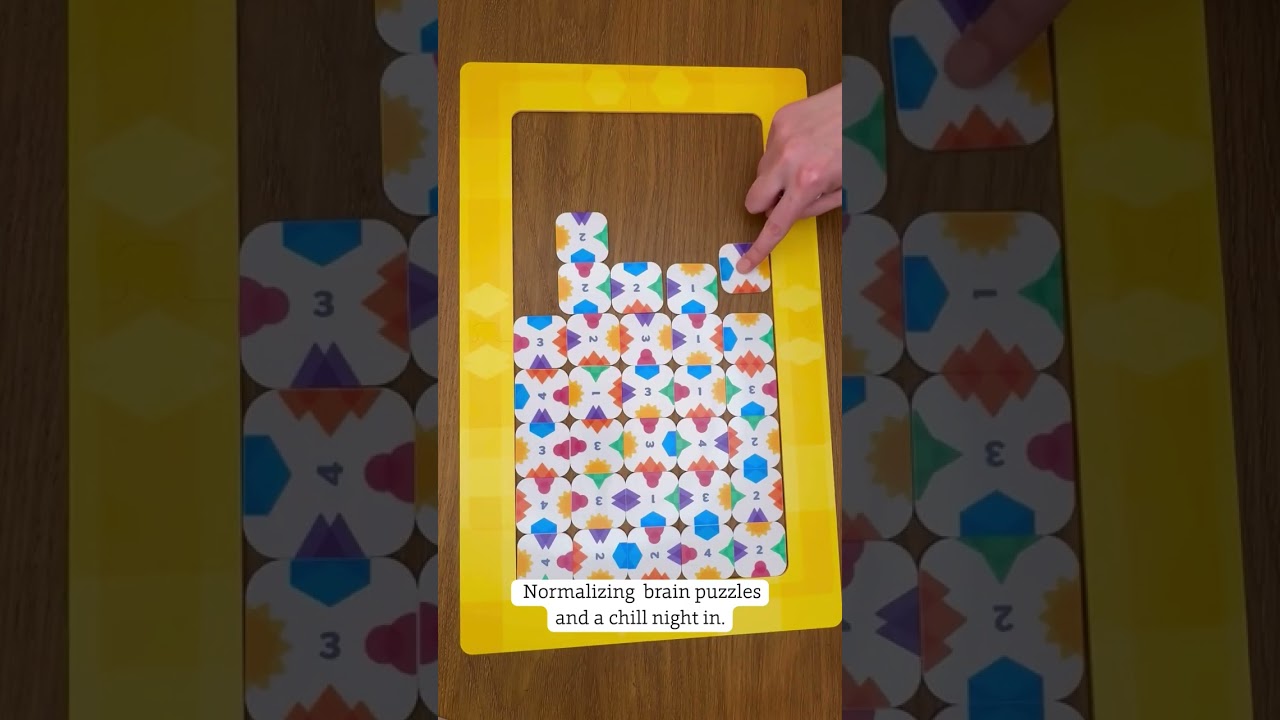 A two-player tile game is the ultimate cozy vibe at home!