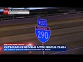 I-290 Eisenhower Expressway reopens after crash involving pedestrian, police say