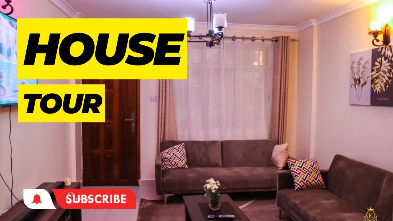 FURNISHED ONE BEDROOM APARTMENT HOUSE TOUR 2023 IN NAIROBI, KENYA YouTube