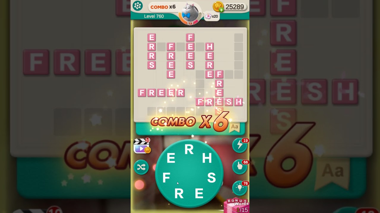 WORD VILLAS level 760