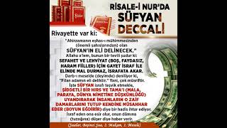 RİSALE-İ NUR'DA SÜFYAN DECCALİ