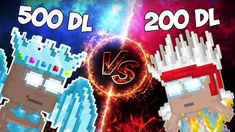 Growtopia | 500 DL VS 200 DL SET CHALLENGE! (OMG)