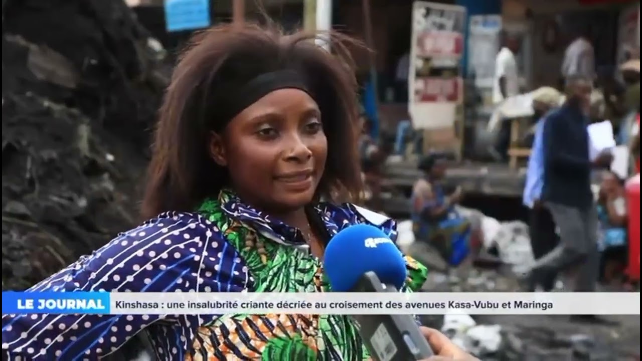 Une insalubrité criante décriée au croisement des avenues kasa-Vubu et Maringa 