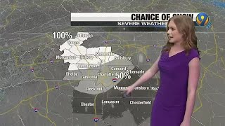 Will it snow this weekend in the Charlotte area? | WSOC-TV screenshot 3