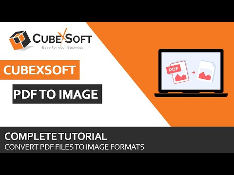 PDF to Image Converter | Tutorial for How to Save A PDF As a High Quality Image