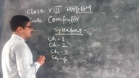 class 8, computer Revision by Ashok Kumar Mishra