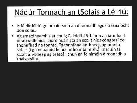 Caibidil 18 - Nádúr Tonnach an tSolais (páirt 1)