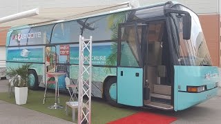 Tourmag.com - Raoux Voyages Transforme Un Ancien Autocar En Agence De Voyages
