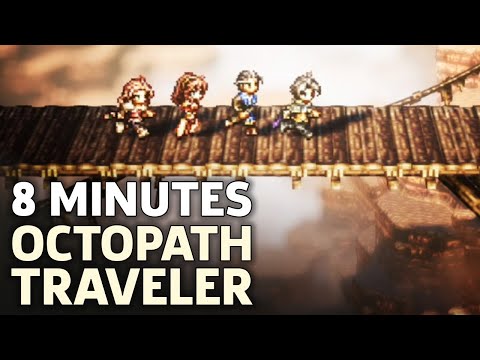 8 Minutes Of Octopath Traveler Gameplay