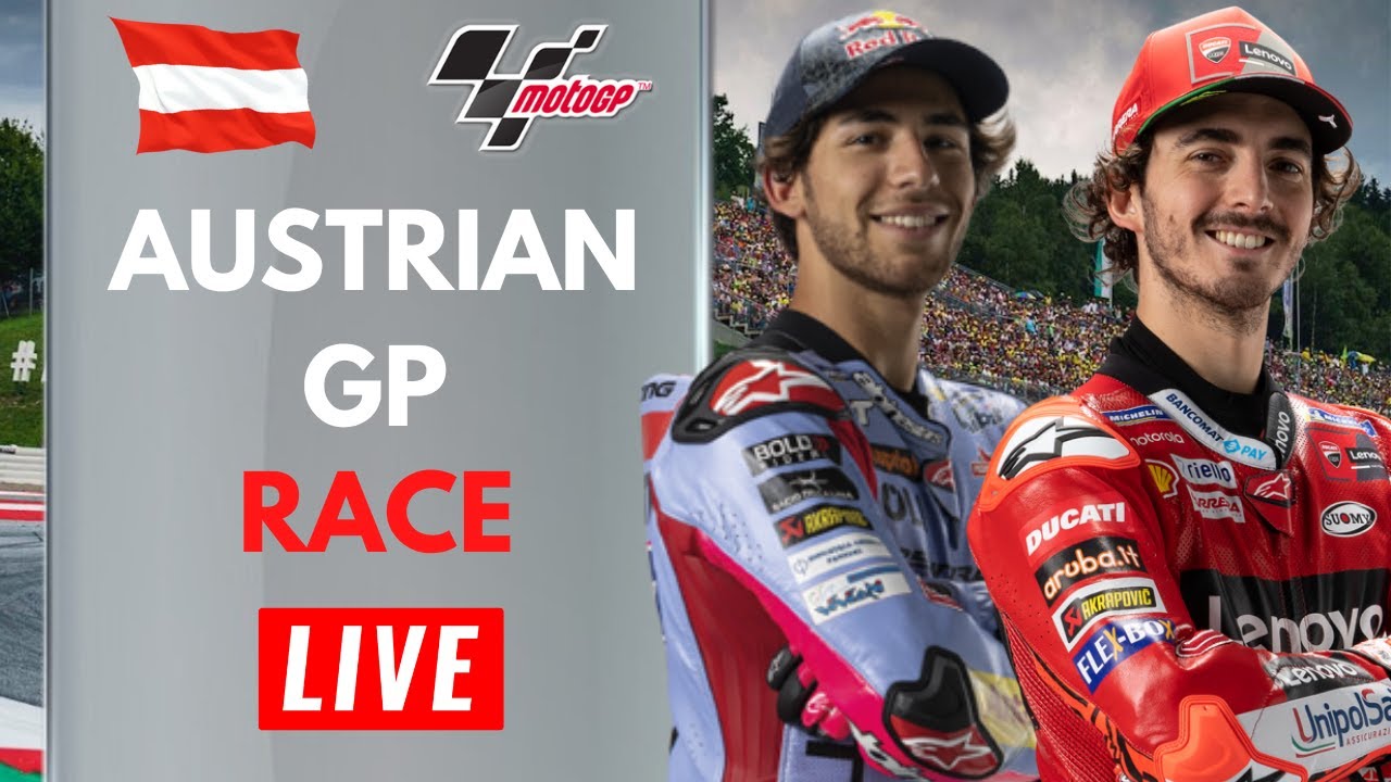 MotoGP 2022 Austrian GP Race | Round 13 Red Bull Ring | Live Stream ...