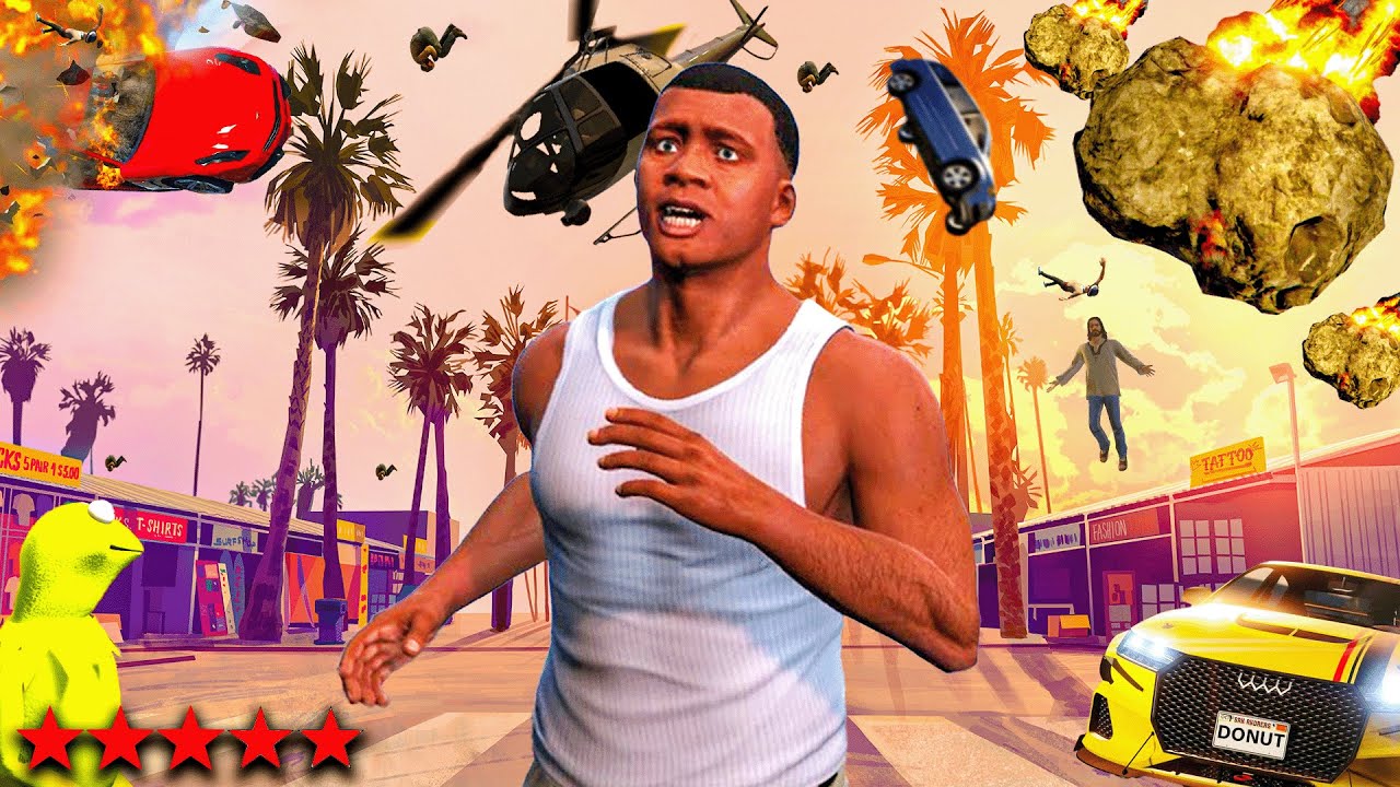 GTA V, But Every 30 Seconds Chaos Happens - YouTube