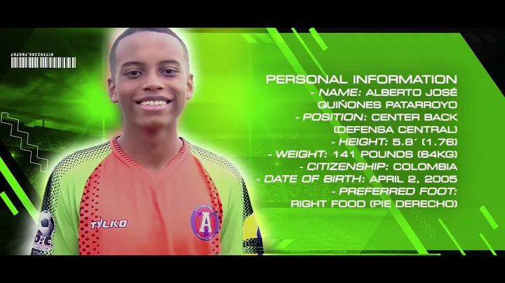 Alberto Quiones - Center Back Soccer Highlight Video