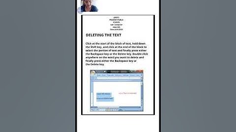 class-4,Ch4-Editing in MS word 2010(24/9/2020)