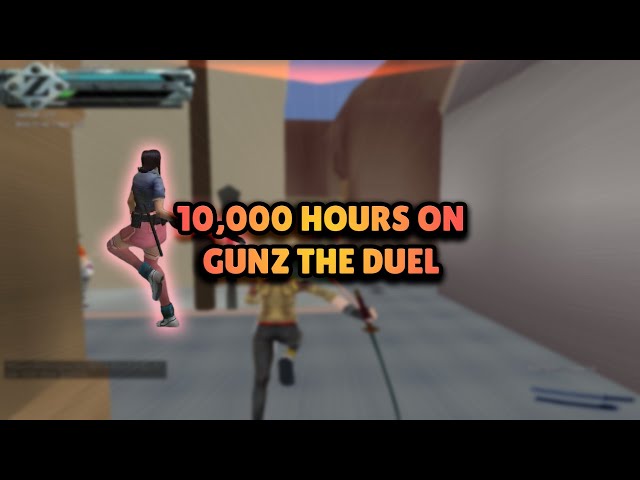 What 10,000 HOURS looks like on GunZ The Duel class=