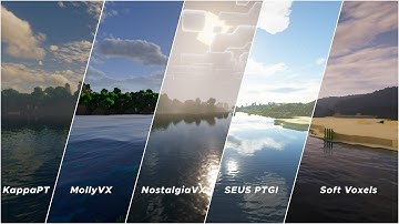 Minecraft: Best 5 Ray Tracing Shaders Comparison