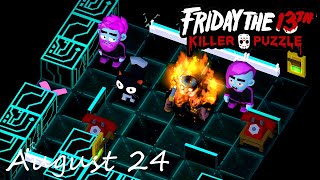 Friday the 13th Killer Puzzle Daily Death August 24 2020 Walkthrough