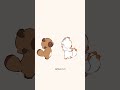【ゆる～～い手書きアニメでほっこりする？】　ぽnきちの無敵ボディーで遊ぶーー　#てnこ #ぽnきち #アニメーション