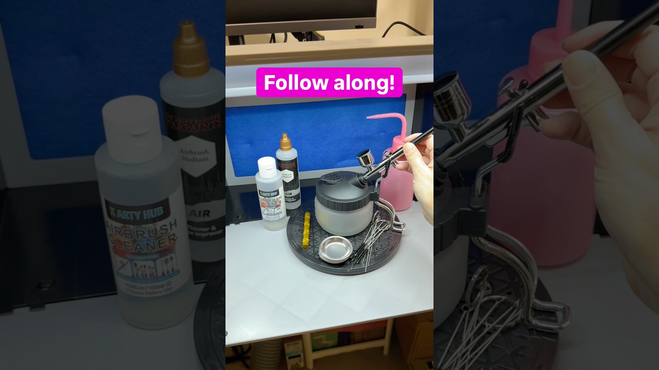 Unboxing my new Airbrush booth to paint dragons