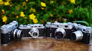 Small, Silent, Simple!! Four Favourite Soviet Rangefinder Cameras, Compared.