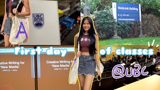 First day of university at UBC 💕 VLOG and GRWM [burmese sub]