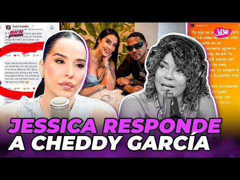 JESSICA PEREIRA RESPONDS TO CHEDDY GARCÍA AFTER SHE CALLED SANTIAGO MATÍAS AND HIS FOLLOWERS "PER...