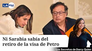 Thumbnail for Ni la cancillería ni la embajada de EE.UU. saben del retiro de visa al presidente Petro