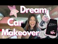 Extreme pink car makeover  pinterest aesthetic pink dream car makeover