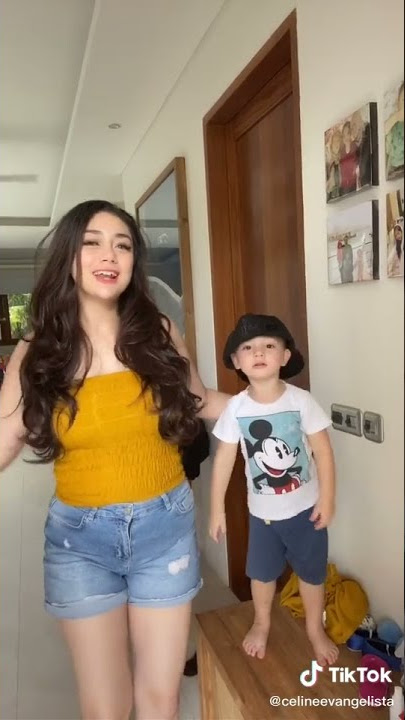 Tik Tok Celine evangelista Goyang Hot#Short